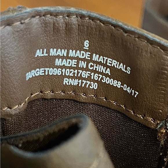 Mossimo brown combat boots - Picture 5 of 6